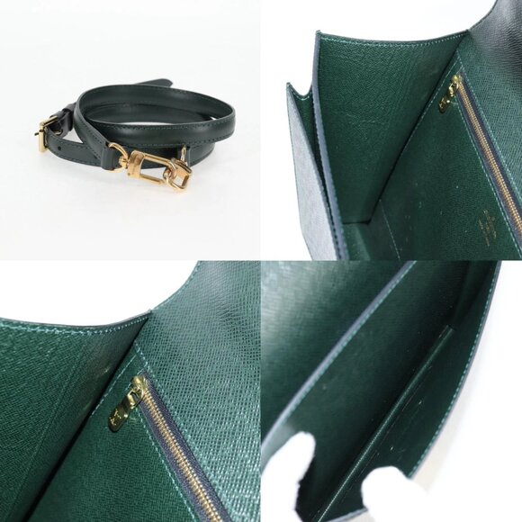 LOUIS VUITTON Taiga Monceau 28 Hand Bag 2way Epicea M32064 LV Auth - Picture 14 of 15